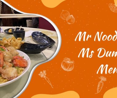 Mr Noodle And Ms Dumpling Menu